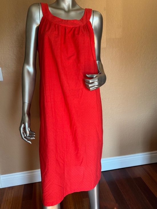 Sears Dresses & Skirts - 1970s Vintage Sears Red Polkadot Lightweight Shift Dress